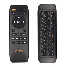 2.4G Fly Air Mouse Combo teclado Raspberry pi 3 Teclado Inalámbrico de control Remoto de Aprendizaje para Android Smart TV Box equipo