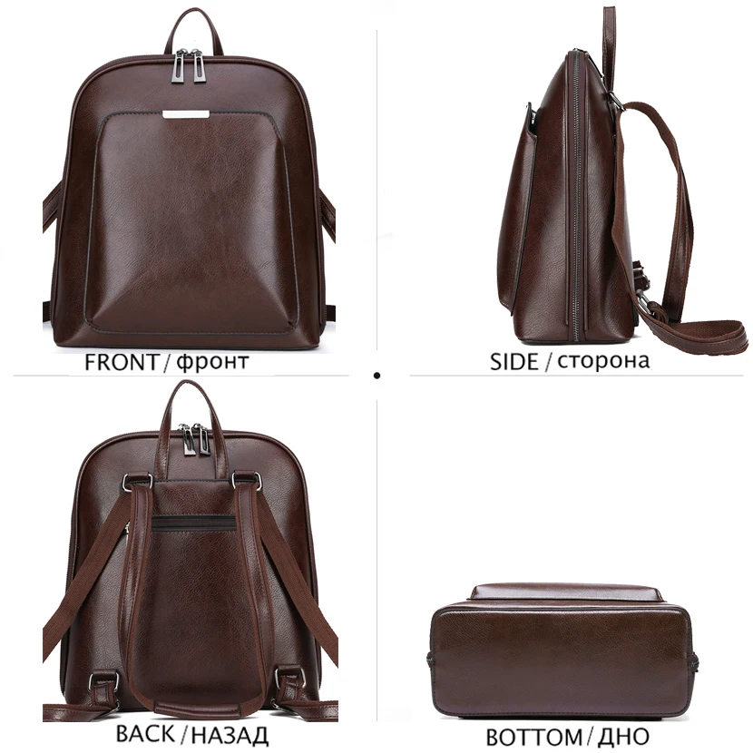 Модный рюкзак с блестками для женщин, роскошный бренд, Feminina, кожаный рюкзак, вместительная сумка для книг, простые сумки на плечо, Mochila