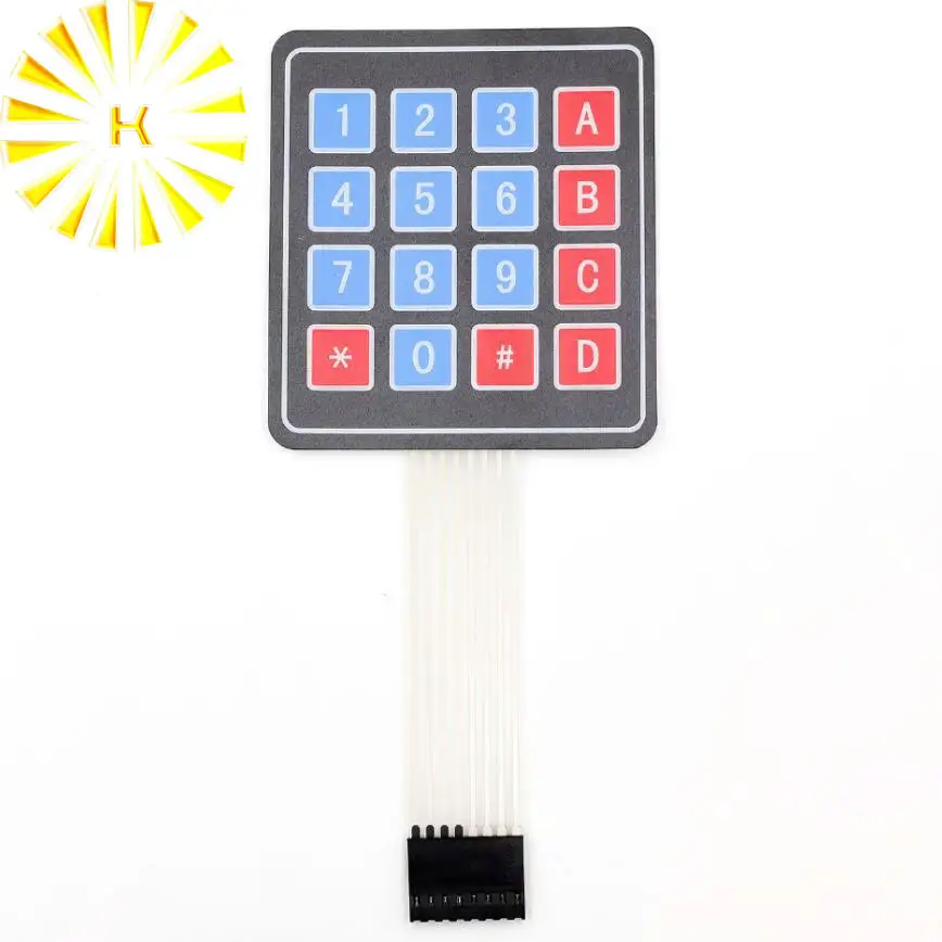 

4*4 Matrix Array/Matrix Keyboard 16 Key Membrane Switch Keypad for arduino 4X4 Matrix Keyboard