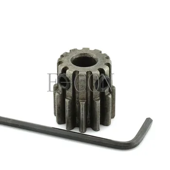

1pcs 1.5M12T 12mm Width 5mm/6mm/6.35mm/7mm/8mm Bore Hole 12 Teeth Module 1.5 Motor Metal Gear Wheel Top Screw