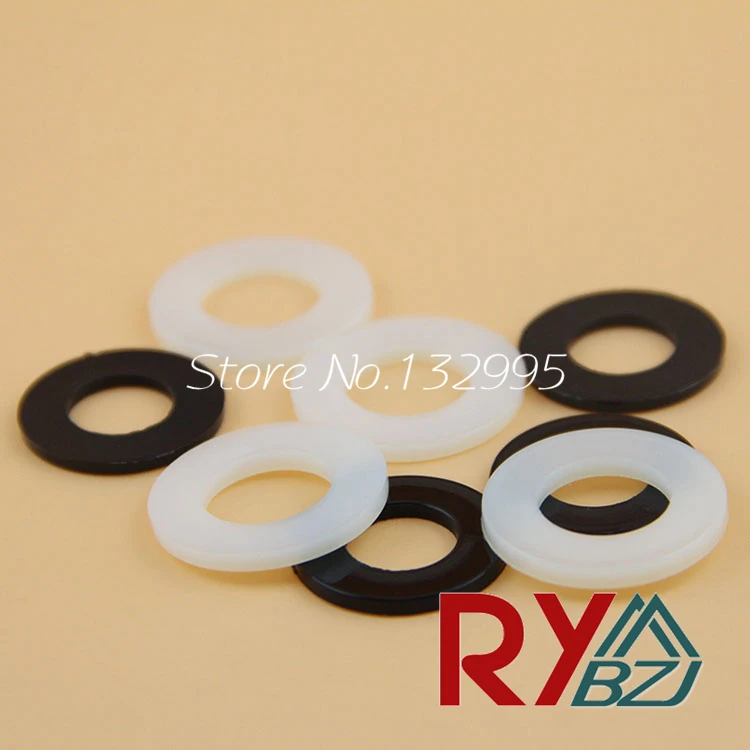 Nylon flat washer Plastic washer Nylon washer gasket Nylon DIN125 M2 M12in Washers from Home