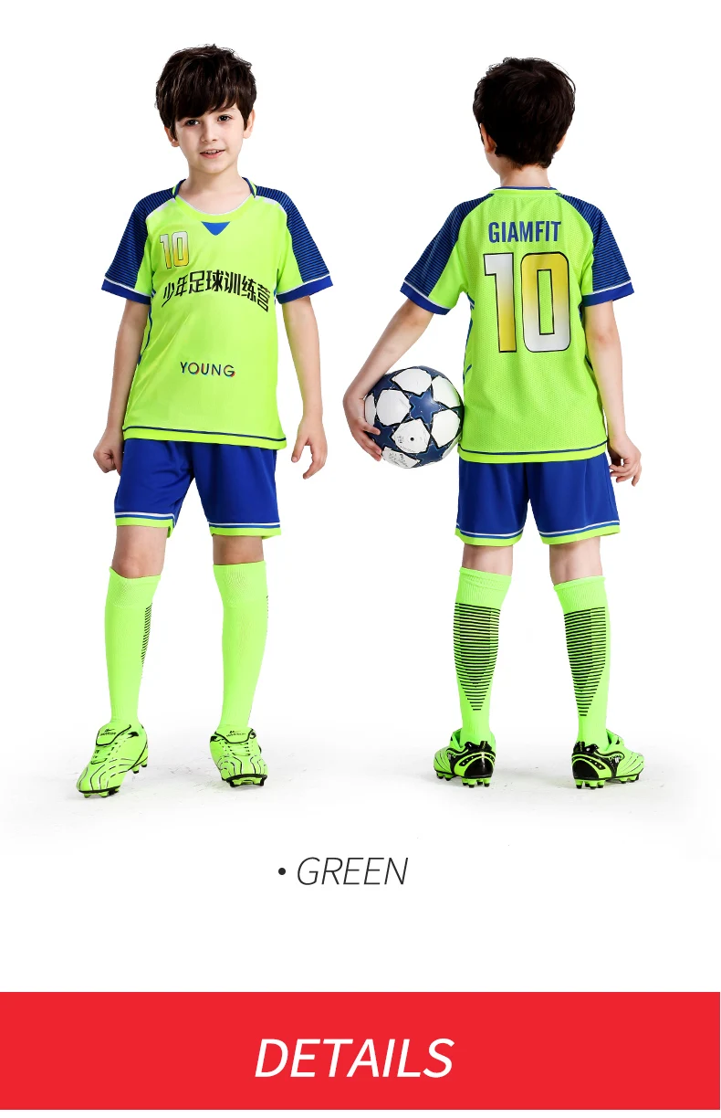 kid soccer jerseys -Y302- 09