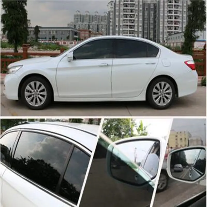  HOHOFILM 1.52x20m 1Roll Black 5% VLT Window Film Mirror Car Auto Window Tint Home Office Car Film 6