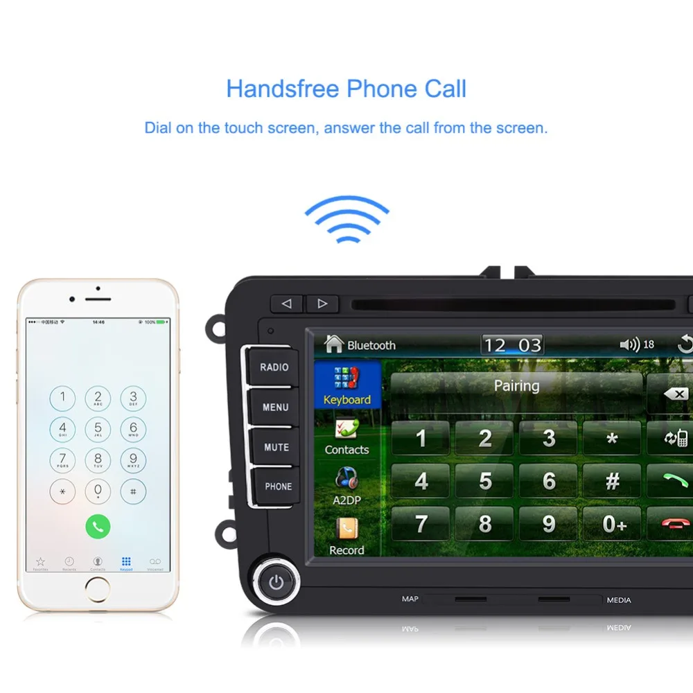 Discount 2 Din 7" DVD Player Car Radio Car PC Stereo Head Unit GPS Navigation for VW/VW/PASSAT/Golf/Skoda/Seat 1 Discount 2 Din 7" DVD Player Car Radio Car PC Stereo Head Unit GPS Navigation for VW/VW/PASSAT/Golf/Skoda/Seat 1