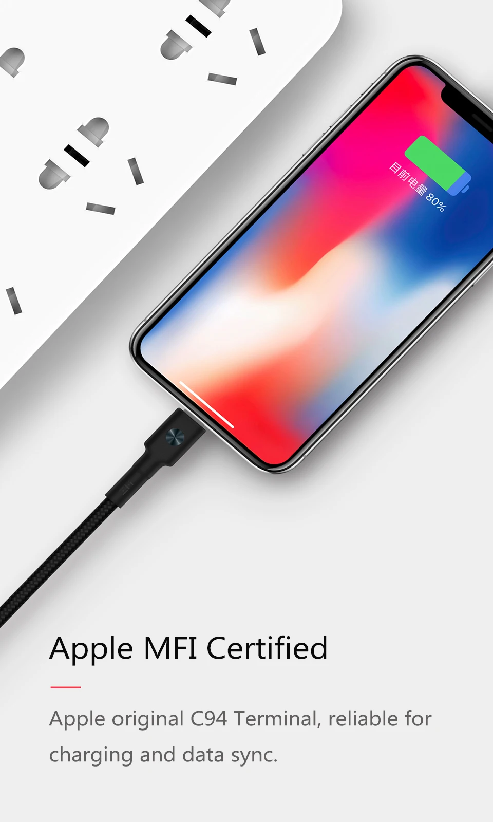 ZMI MFI Сертифицированный usb type c для lightning Кабель для iPhone 11 pro xs max xr 8 7 6 plus ipad зарядное устройство PD Быстрая зарядка короткий 0,3 м
