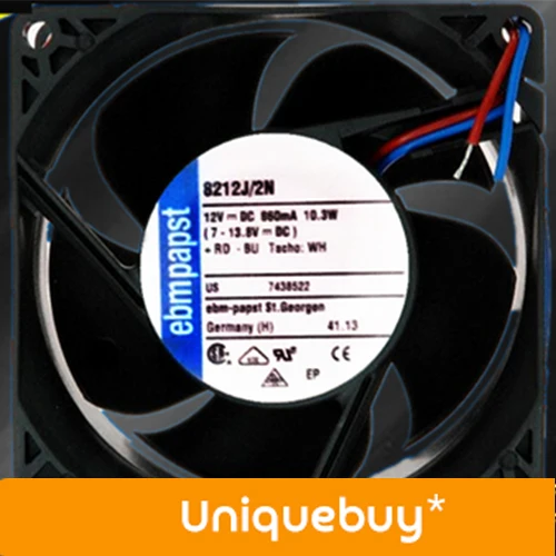 

For EBMPAPST 12V 8212J/2N 10.3W High end cooling fan