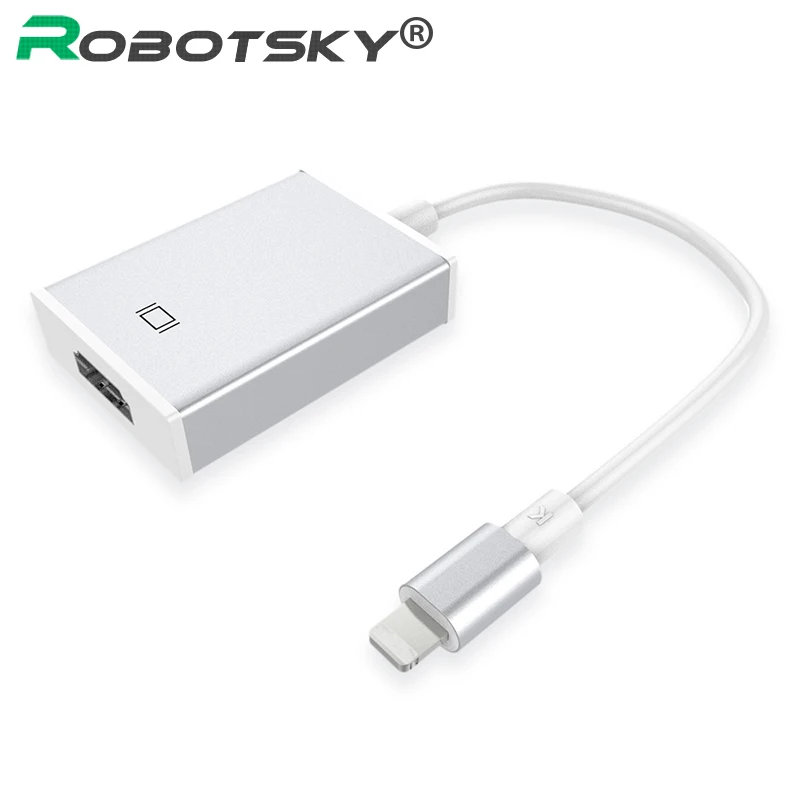 bilder für High Speed 8 Pin Schnellladung Zu HDMI Kabel HDTV AV Adapter Für ios Pad Für iPhone 7 6 6 S Plus 5 5 S hdmi HDTV Adapter bilder für High Speed 8 Pin Schnellladung Zu HDMI Kabel HDTV AV Adapter Für ios Pad Für iPhone 7 6 6 S Plus 5 5 S hdmi HDTV Adapter
