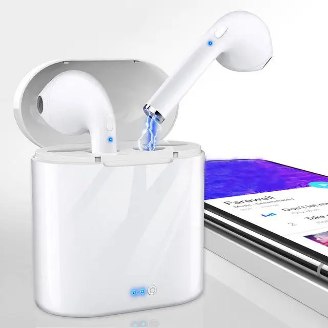 I7s TWS Bluetooth наушники туры Беспроводная гарнитура стерео беспроводные спортивные с