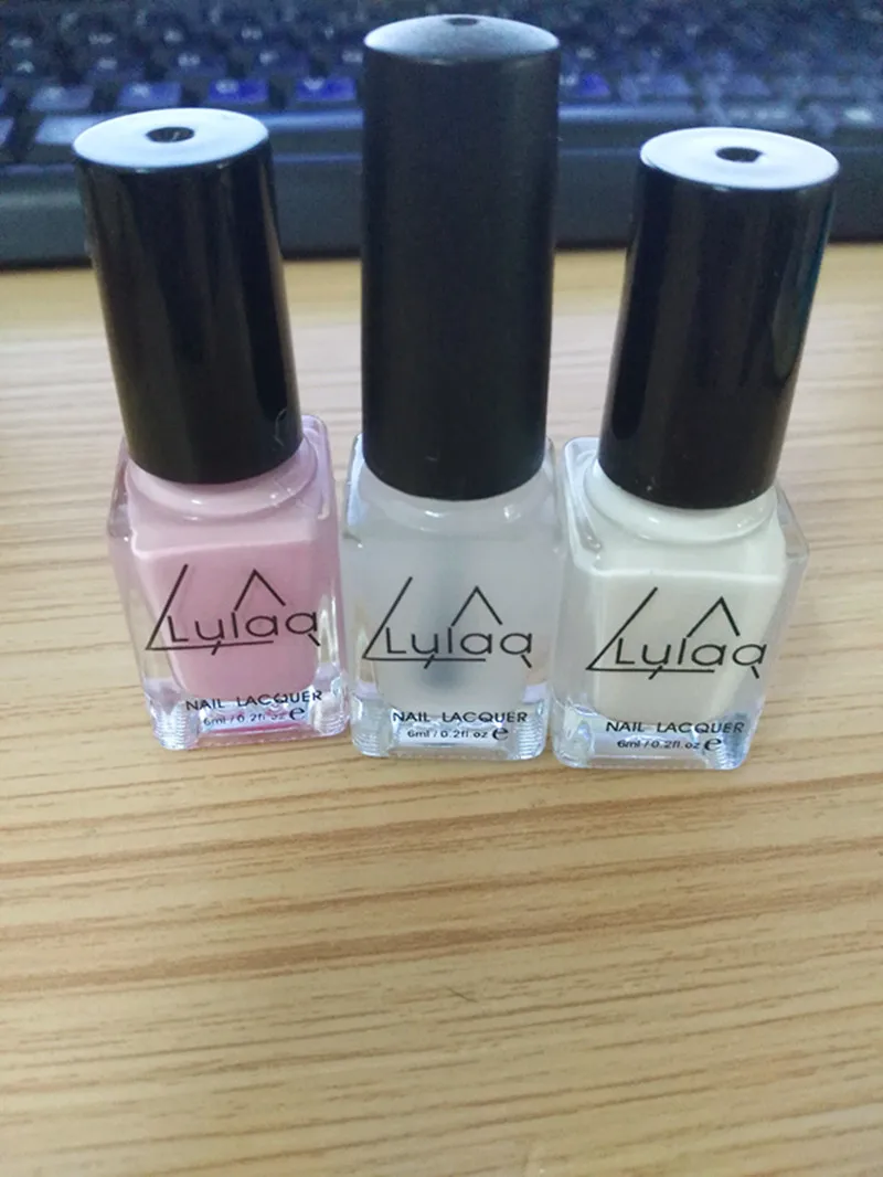 6ML pink white Nail Polish Magic Super Matte Transparent Nails Art Gel