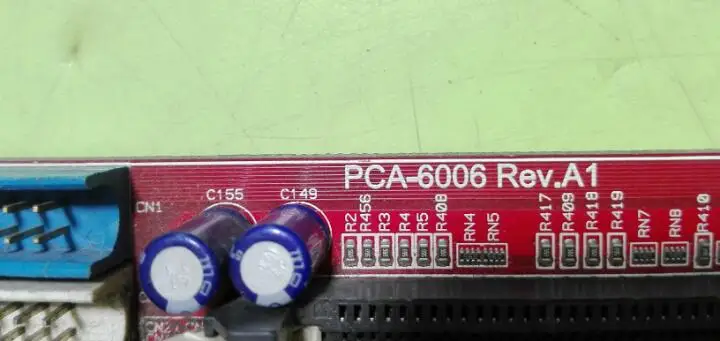 OK плата IPC PCA-6006LV Rev. A1 PCA-6006 полноразмерные Процессор карты ISA промышленный Встроенная плата PICMG1.0 с процессор ОЗУ