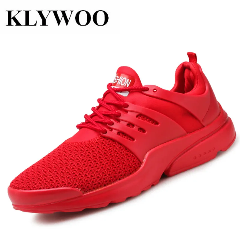 KLYWOO Big Size 39 46 Summer Shoes Men Mesh Tenis Designer Men Shoes