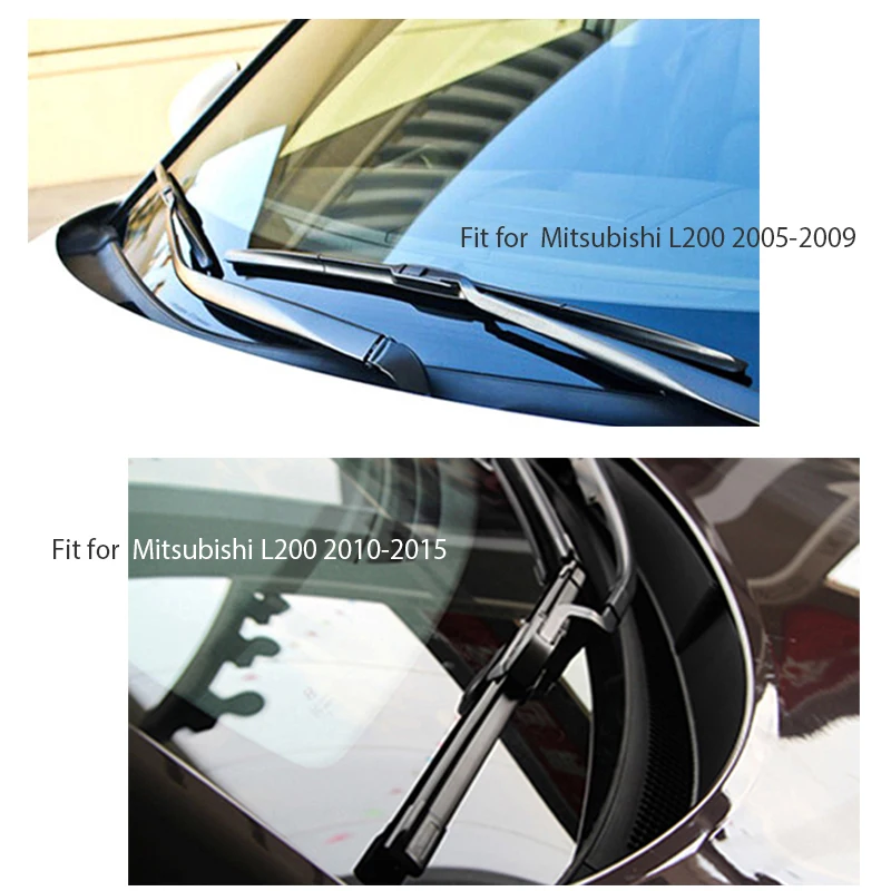 Задние щетки стеклоочистителя 2 шт. для Mitsubishi L200 2015 2014 2013 2012 2005