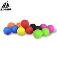 FDBRO Массажный мяч для Лакросса расслабляющие мячи для рук триггер для ног для тренажерного зала для йоги фитнеса спорта Кроссфит фасции хоккея