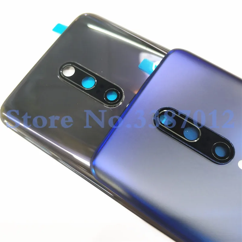 Оригинальное 3D стекло для Oneplus 7 Pro 7Pro Батарейная задняя крышка Корпус чехол запасные части с объективом камеры