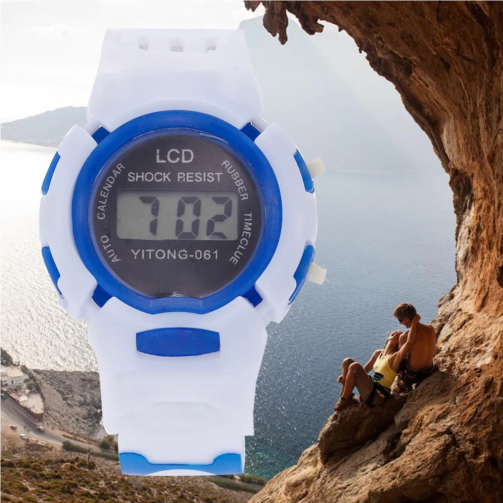 

Waterproof Date LED Digital Sport Quartz Analog Mens Military Wrist Watch wall clock modern design large bayan kol saati 30