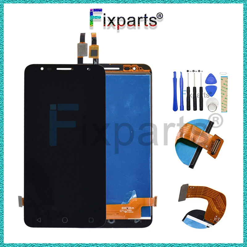 

Bested working LCD Display + Touch Screen Digitizer Assembly For 5.5" Alcatel Pop4 Plus OT5056 5056 5056A 5056D LCD + Free Tools