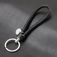 1X Кожа PU автомобилей ключей автомобиля кольцо для ключей брелок для автомобиля Ford Focus 2 3 4 MK2 MK3 MK4 kuga Edge Mondeo Fusion Ecosport Fiesta