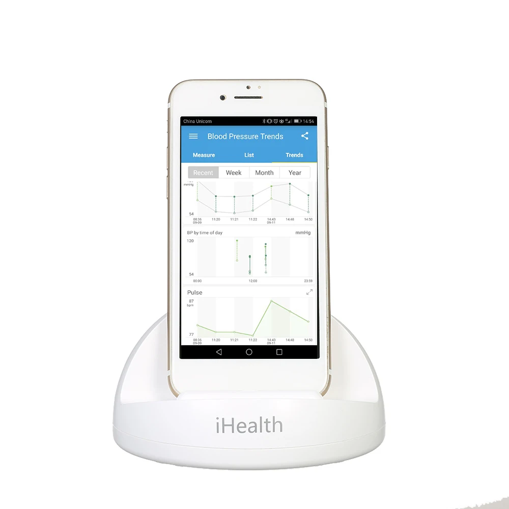 

iHealth BT4.0 Smart Upper Arm Blood Pressure Monitor Cuff Automatic Electronic Sphygmomanometer For Xiaomi iHealth MIJA family