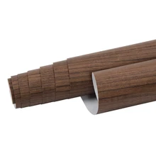 HOHOFILM 124cmx300cm Wood Grain Vinyl Car Internal Stickers Furniture Wood Grain Table Wall paper Film 48.8''x118''