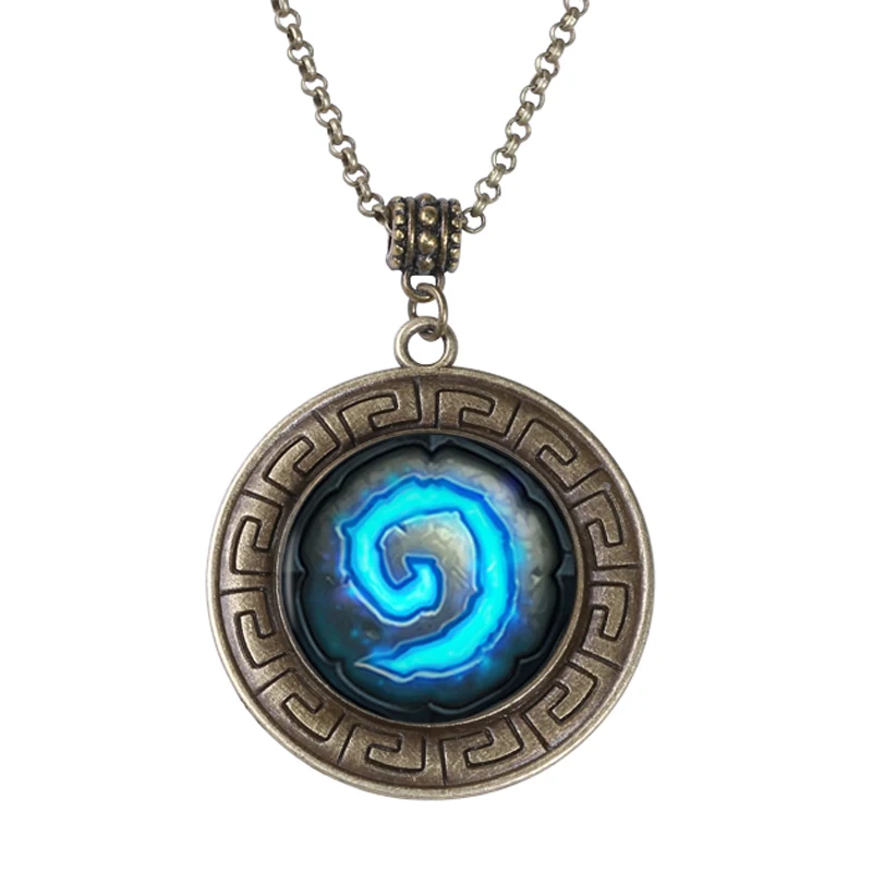 Wow World Of Warcraft Bronze Pendant Necklace Game Charm National Style