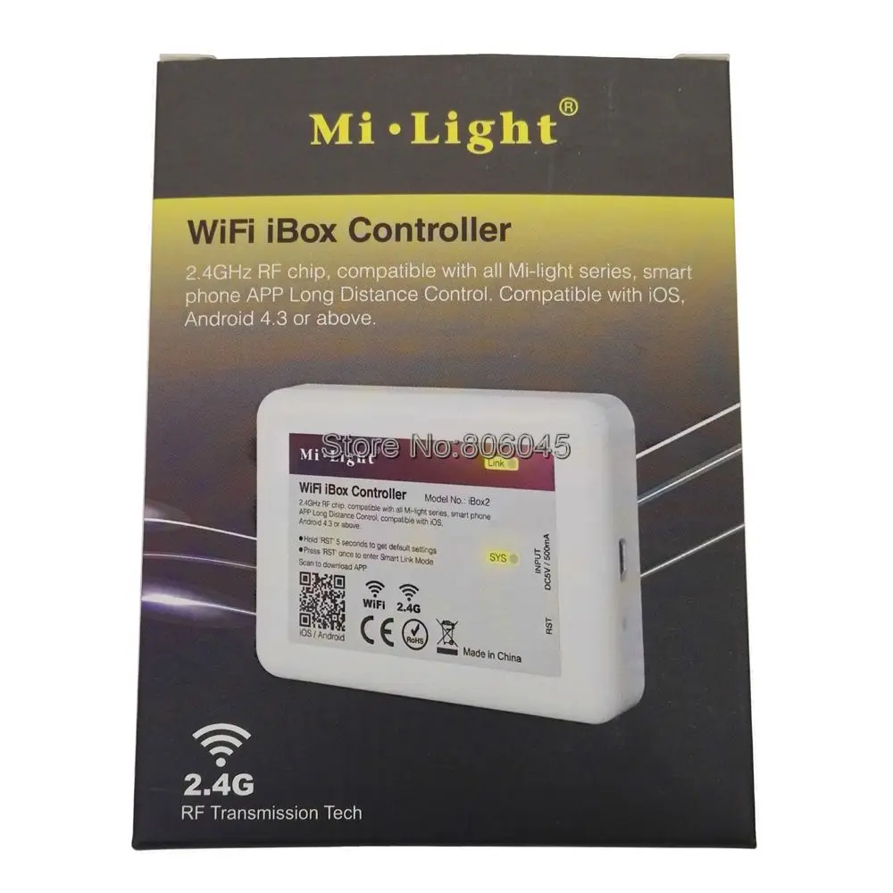 Светодиодная лента MiLight 4 зоны регулятор яркости 12 В постоянного тока 24 10 А 2 ГГц