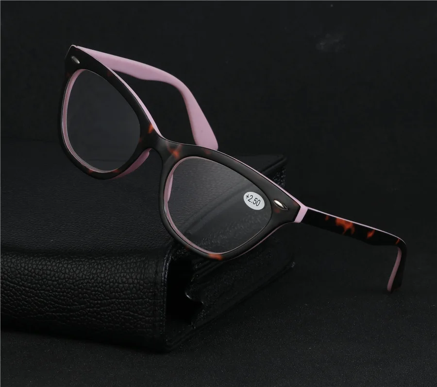 

Cat Eye Reading Glasses Women Men Lightweight Presbyopic Farsight Glasses +1.0 1.5 2.0 2.5 3.0 3.5 4.0 Vintage Optical Glasses