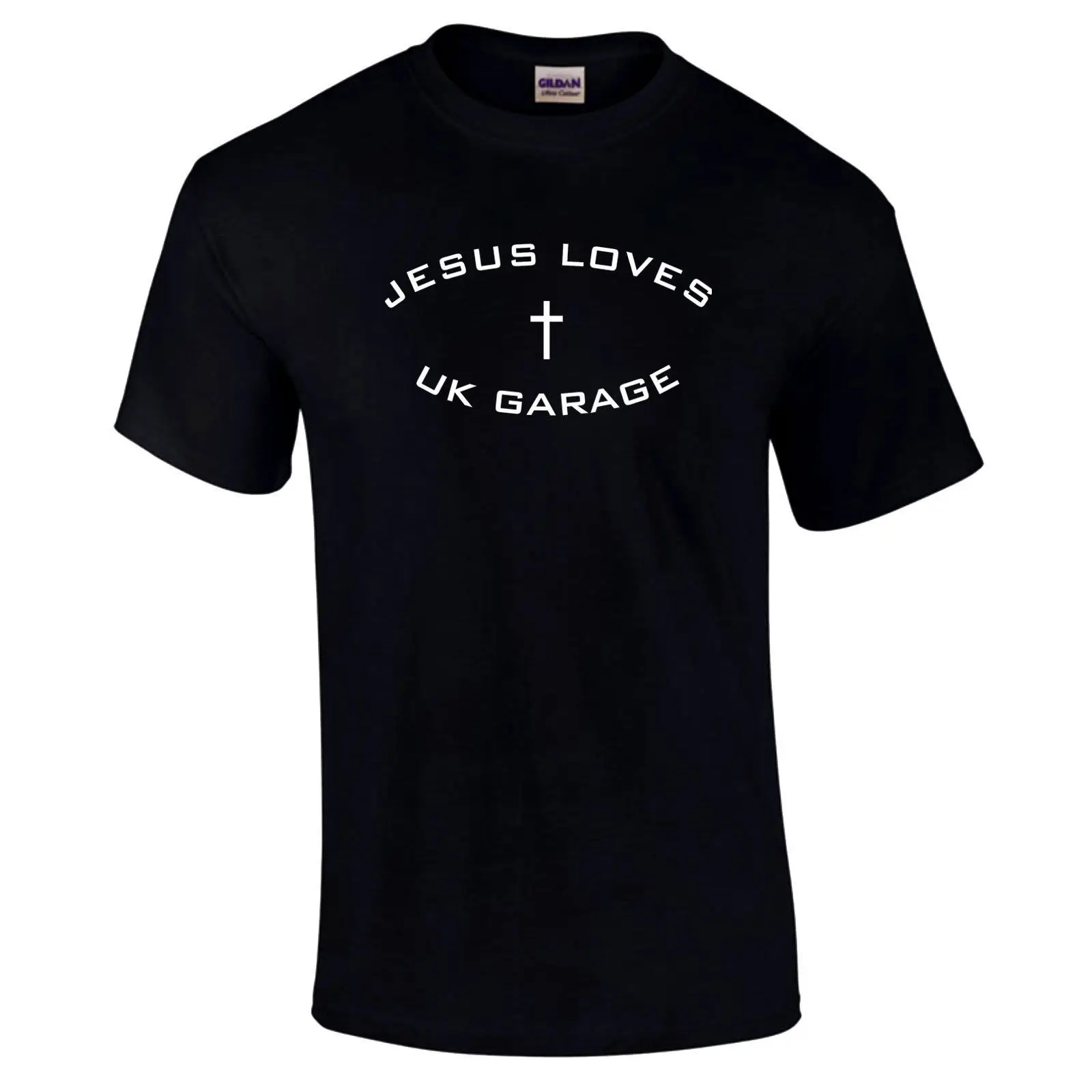 Jesus Loves UK GARAGE Trendy New Music Unisex Old School