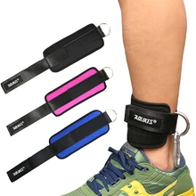 1 шт. D-кольцо лодыжки Якорь ремень Мульти спортзал кабель крепления бедра ноги шкив ремень подъема Фитнес упражнения учебного оборудования