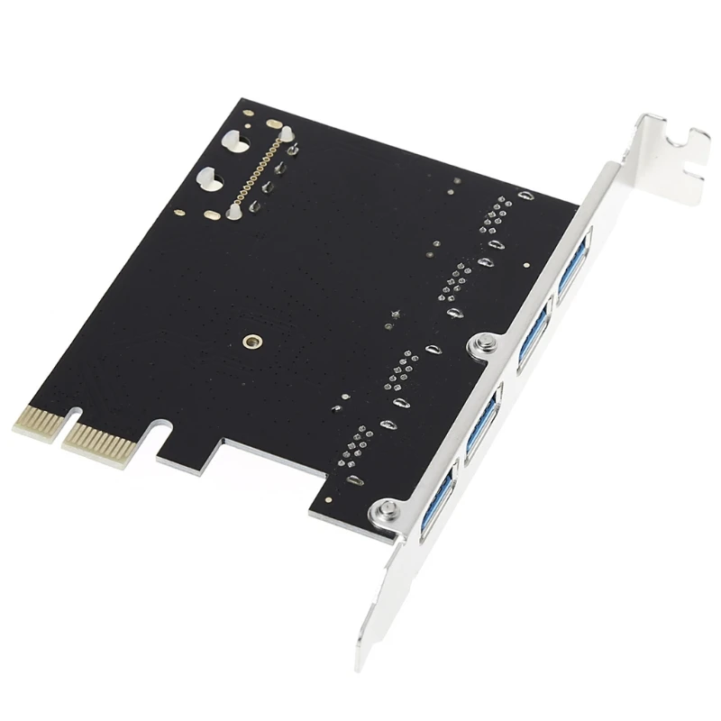 4 порта PCI E к USB 3 0 концентратор Express адаптер расширения карты 5 Гбит/с