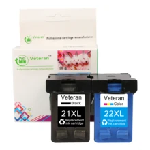 Картриджи Veteran для принтеров HP, чернила для HP 21, 22, Deskjet F2180, F2200, F2280, F4180, F300, F380, 380, D2300 Картриджи Veteran для принтеров HP, чернила для HP 21, 22, Deskjet F2180, F2200, F2280, F4180, F300, F380, 380, D2300