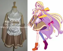 Anime No juego No Life Stephanie Dola Shiro Feel Niruvaren cosplay