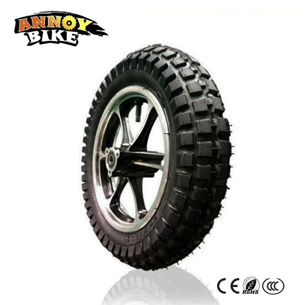 Clearance Narrow tire light 12 inch front wheel electric bike bicycle wheel electric scooter wheelchair handcart wheel 6
