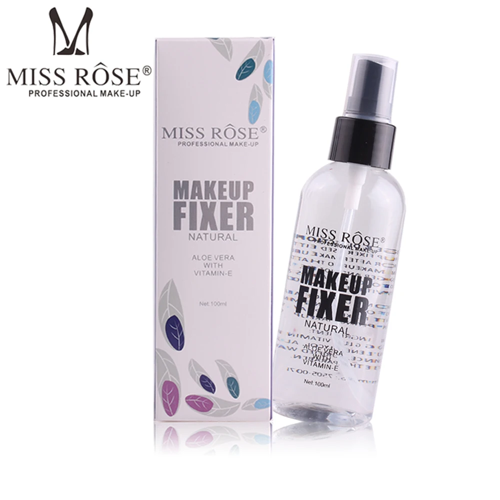 

MISS ROSE 100ml Make Up Spray Fixed Face Foundation Bottle Setting Finish Makeup Mist Long Lasting Atomizing Cosmetics
