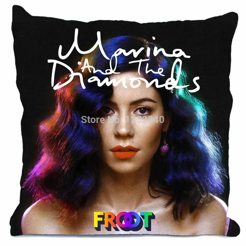 Froot Marina and the Diamonds Style throw Pillowcase Custom45x45 Cm (One Side)Home Car Cushion Cover | Дом и сад