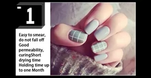 Grey Series LED Gel Varnish Hot Sale Nail Art DIY Design 12Colors 6ml VOG Soak off
