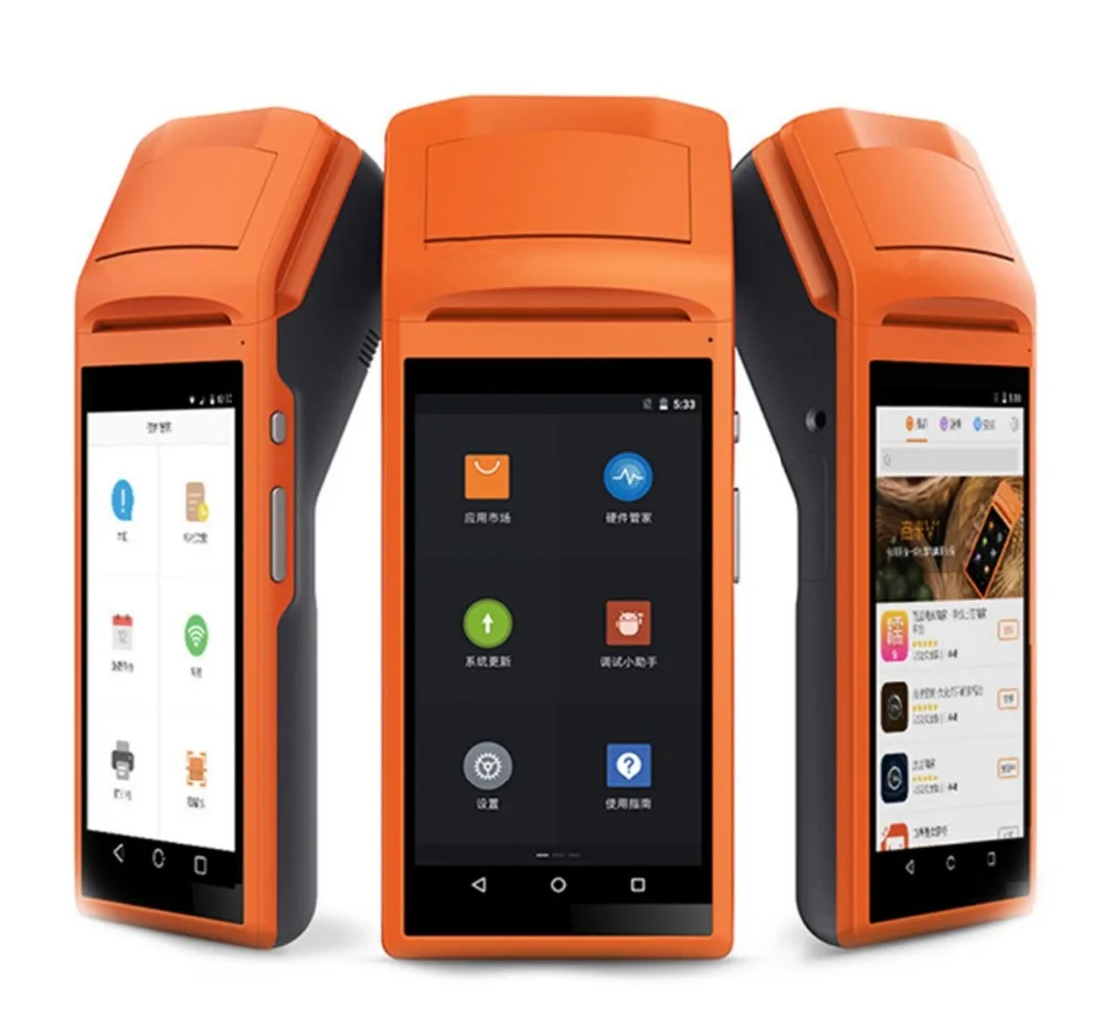 4G android 5 1 OS EMV POS терминал (MP2000L)|Принтеры| |
