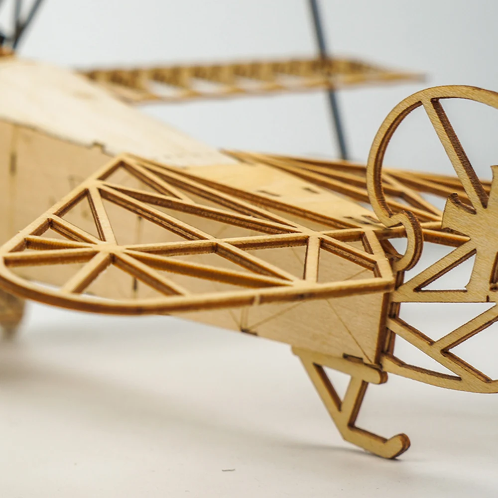 Модель самолета Dancing Wings Hobby 1:18 Fokker DRI деревянный статический дисплей Реплика