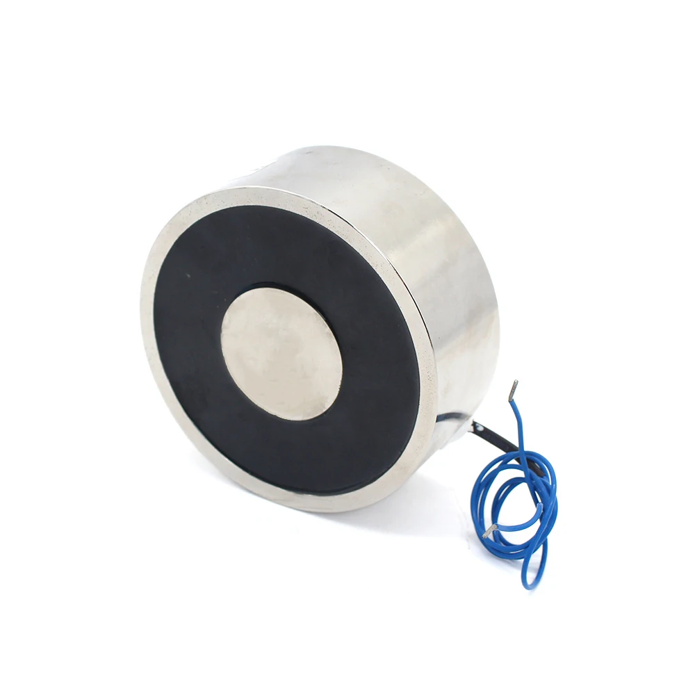 160*50mm Large Suction 600KG DC 5V/12V/24V big solenoid electromagnet electric Lifting electro magnet strong holder cup DIY 12 v