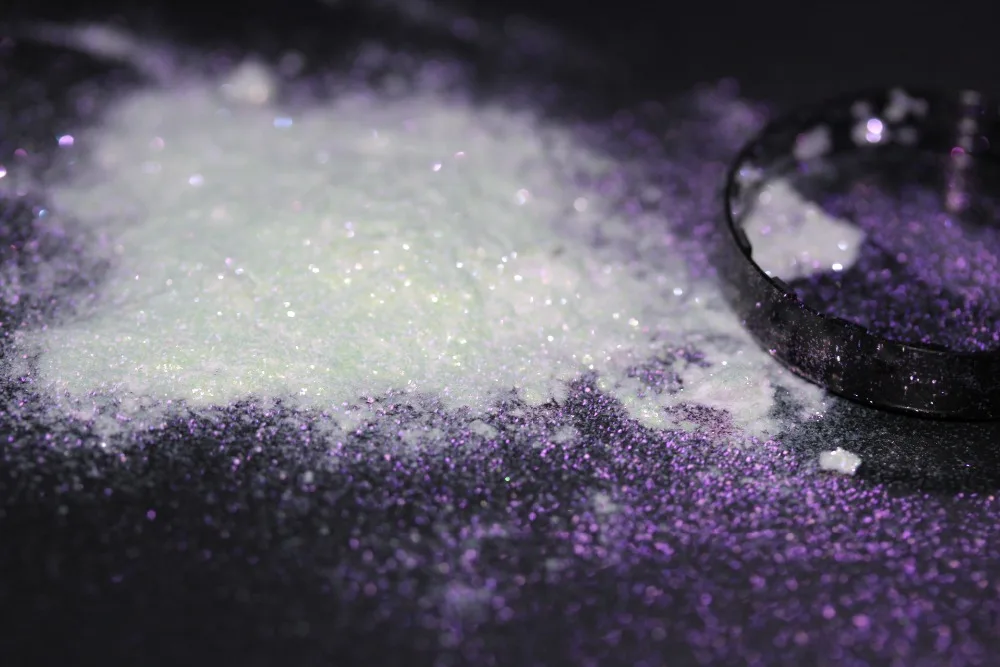 Косметический сорт блеск Фиолетовый Алмаз сыпучий хайлайтер пигментный порошок