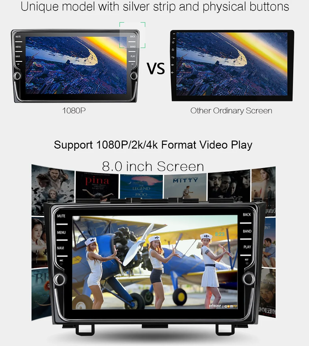 Cheap Funrover 8 cores Android 9.0 Car dvd multimedia player For Honda CRV 2006-2011 car radio video stereo gps navi DSP 4G 64G LTE 5