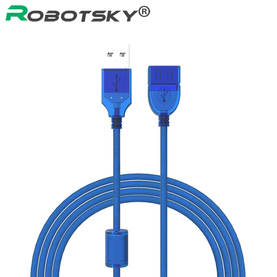 USB 2.0 Extension Cable Male to Female USB Cables Extend Cord With