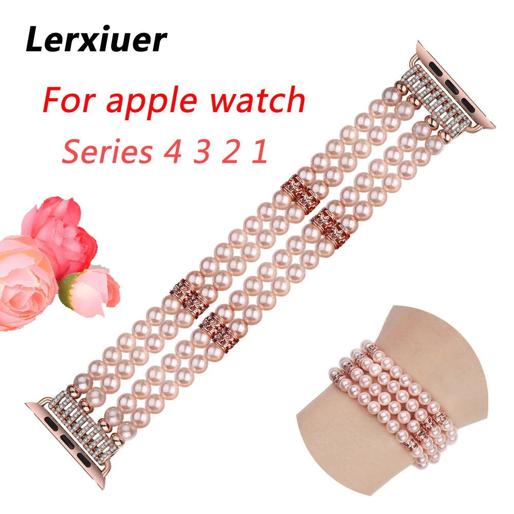 

Luxury agate strap correa For Apple watch series 4 3 2 1 band 42mm 38mm iwatch band 44mm 40mm watchband women's bracelet belt