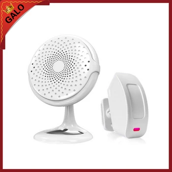 

beautiful High-quality night color light doorbell alarm for store office home sensor door bell alarm entry welcome bell