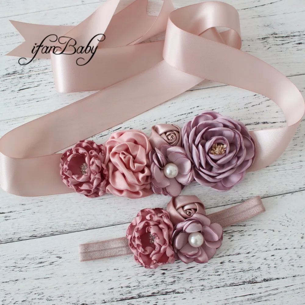 

Fashion Women Girl Belt, FLOWER Sash Belt Wedding Sashes belt