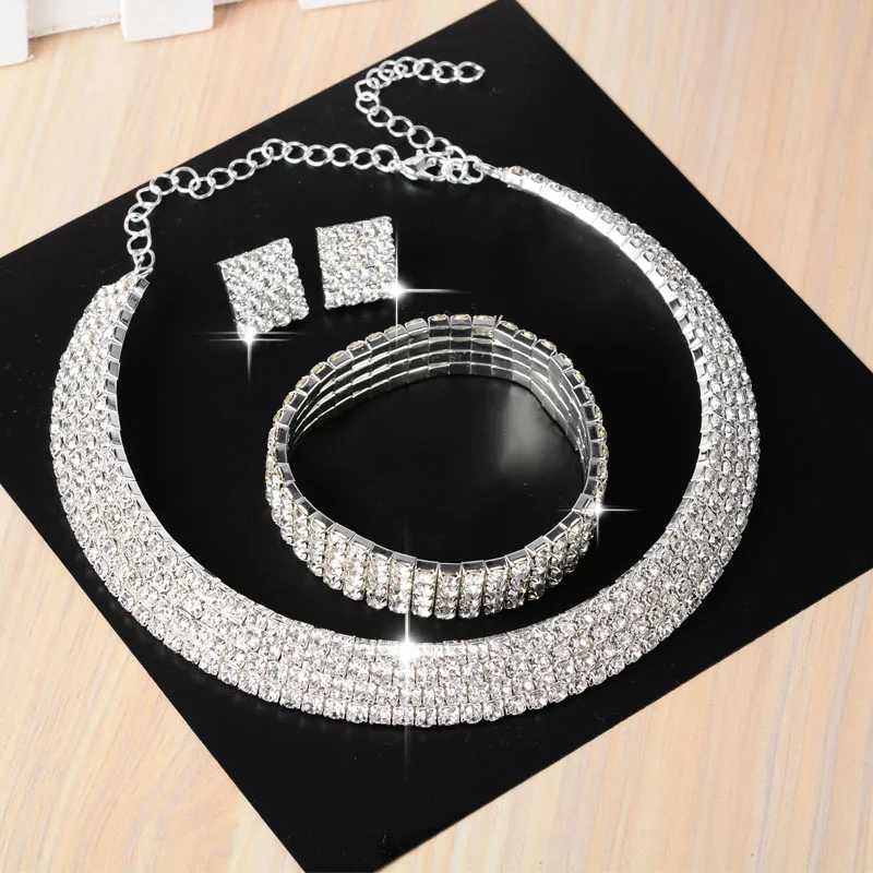 Luxury Wedding Bridal Jewelry Sets