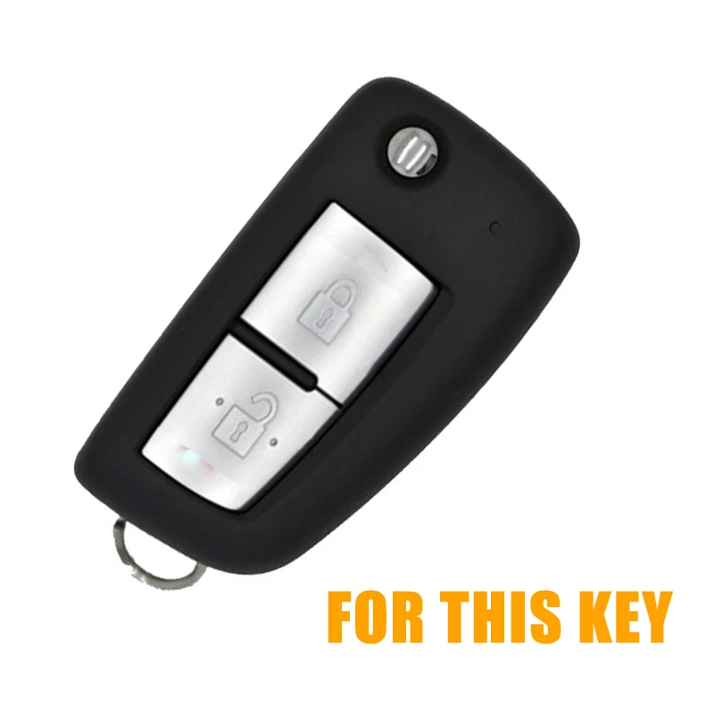 High Protective Silicone Key Case 2 Button Dedicated Car Key Cover For Nissan X-Trail Juke Qashqai Micra Pulsar