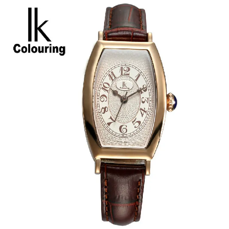 Ik for women s quartz diamond lady watch watch glass