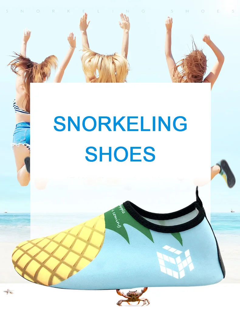 1 (1)CHILO CUBE Wade Water Shoes Men Women Striped Beach Pool Dance Swim Surf Yoga Diving Aqua Shoes 