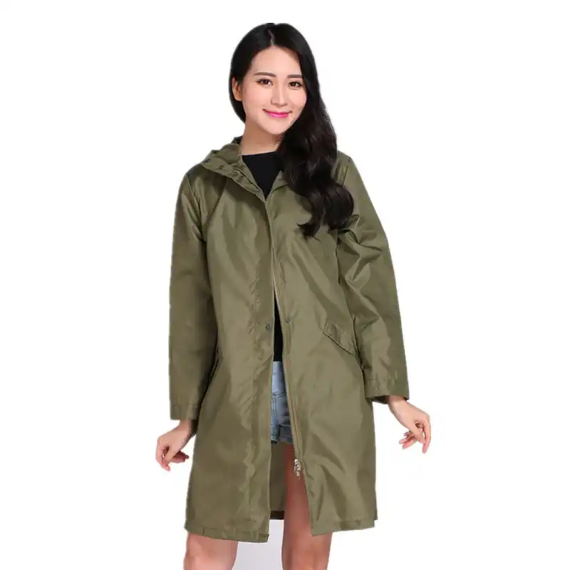 thin raincoat womens