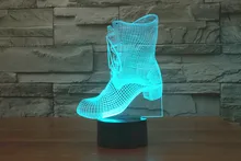 The new 7 color font b 3D b font USB creative Nightlight font b LED b